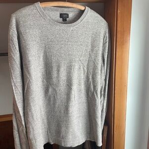Grey men’s JCrew sweater medium